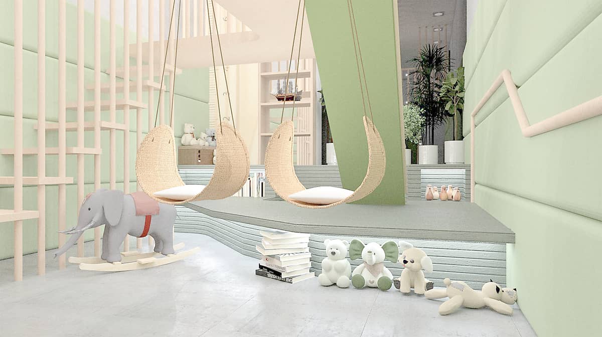 CUBBIES playroom.